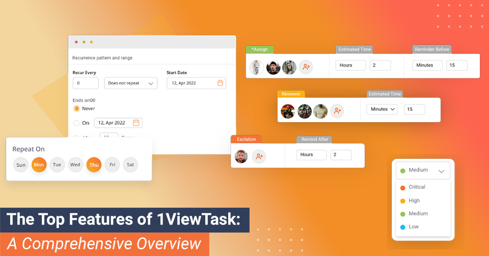 Features of 1ViewTask
