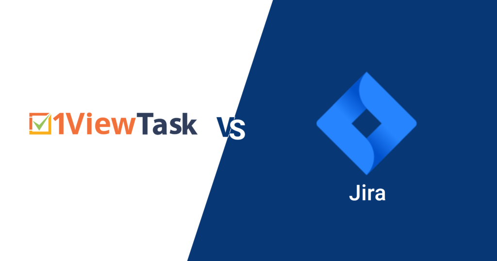 Comparision between 1ViewTask and Jira for Project Management